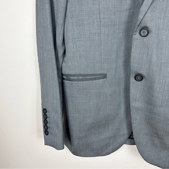 ZARA Dark Grey Wool Blend Suit 38 - Picture 5 of 16